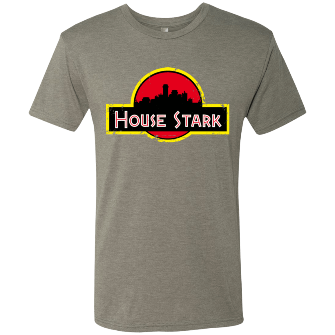 T-Shirts Venetian Grey / Small House Stark Men's Triblend T-Shirt