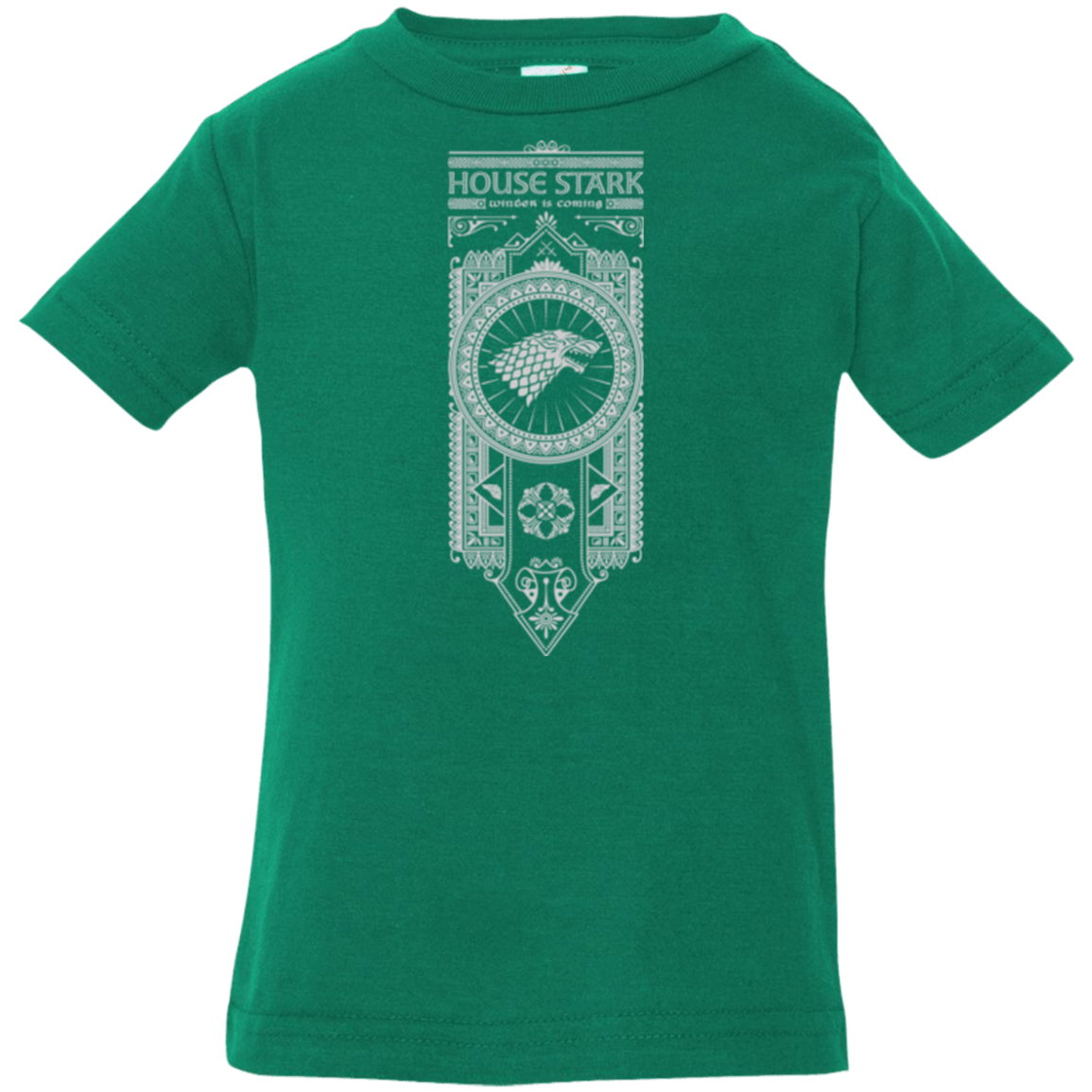 T-Shirts Kelly / 6 Months House Stark White Infant Premium T-Shirt