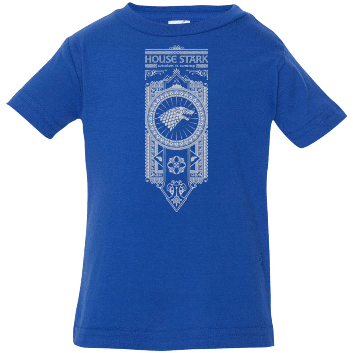 T-Shirts Royal / 6 Months House Stark White Infant Premium T-Shirt