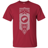 T-Shirts Cardinal / Small House Stark White T-Shirt