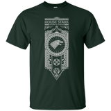 T-Shirts Forest Green / Small House Stark White T-Shirt
