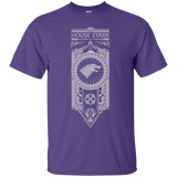 T-Shirts Purple / Small House Stark White T-Shirt