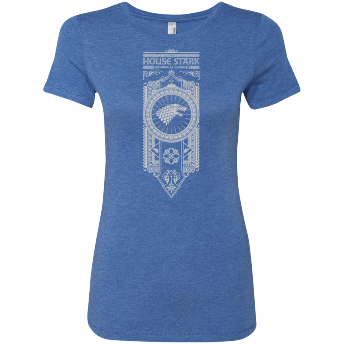 T-Shirts Vintage Royal / Small House Stark White Women's Triblend T-Shirt