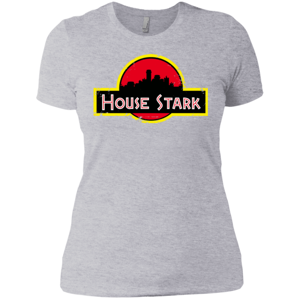 T-Shirts Heather Grey / X-Small House Stark Women's Premium T-Shirt