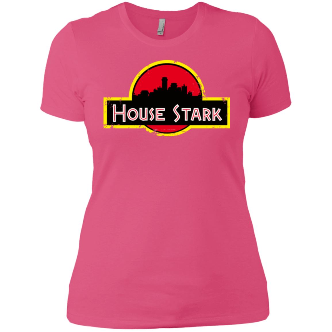T-Shirts Hot Pink / X-Small House Stark Women's Premium T-Shirt