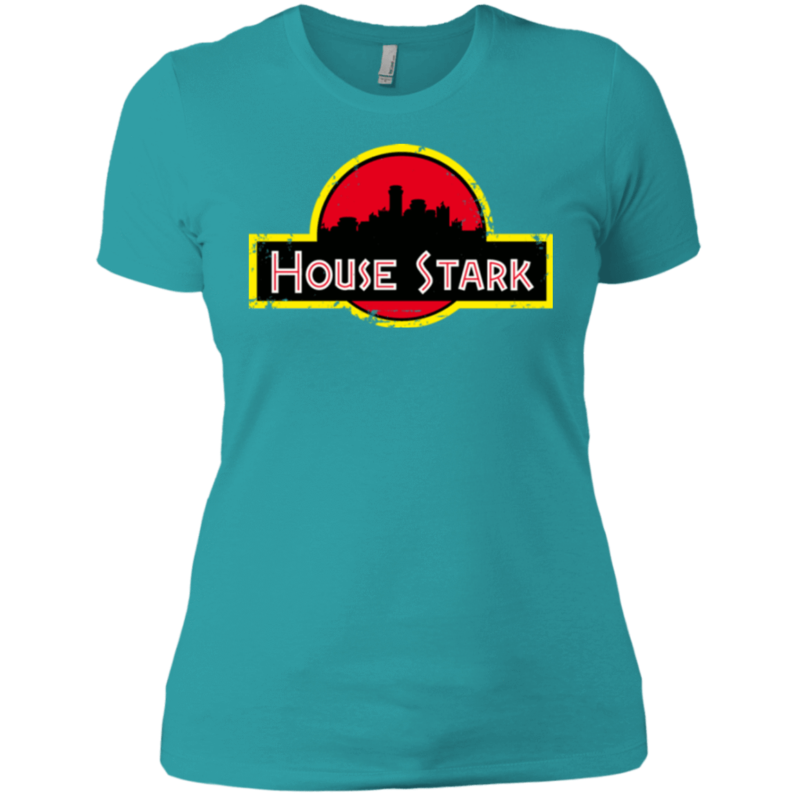T-Shirts Tahiti Blue / X-Small House Stark Women's Premium T-Shirt