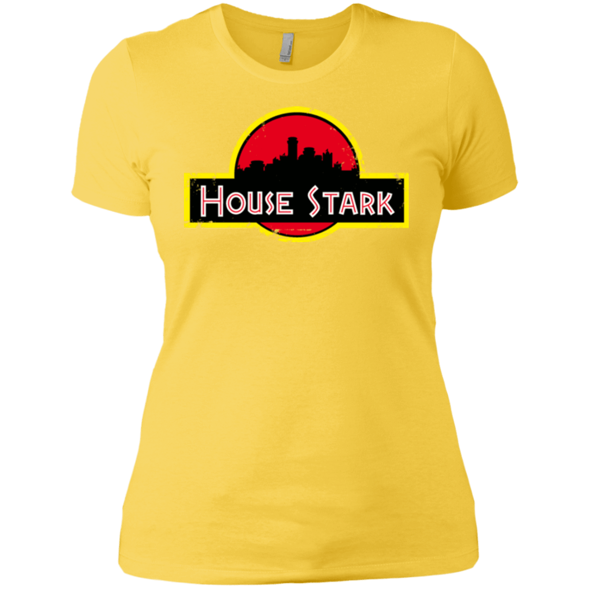 T-Shirts Vibrant Yellow / X-Small House Stark Women's Premium T-Shirt