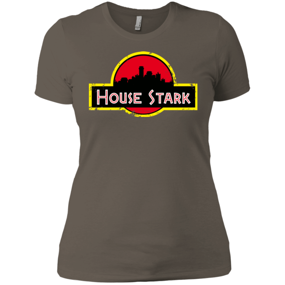 T-Shirts Warm Grey / X-Small House Stark Women's Premium T-Shirt