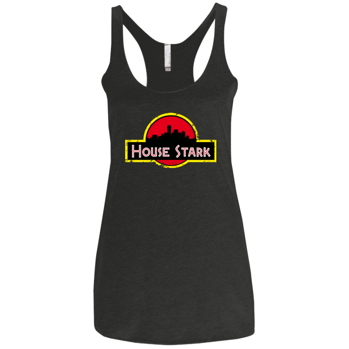 House Stark Women's Triblend Racerback Tank