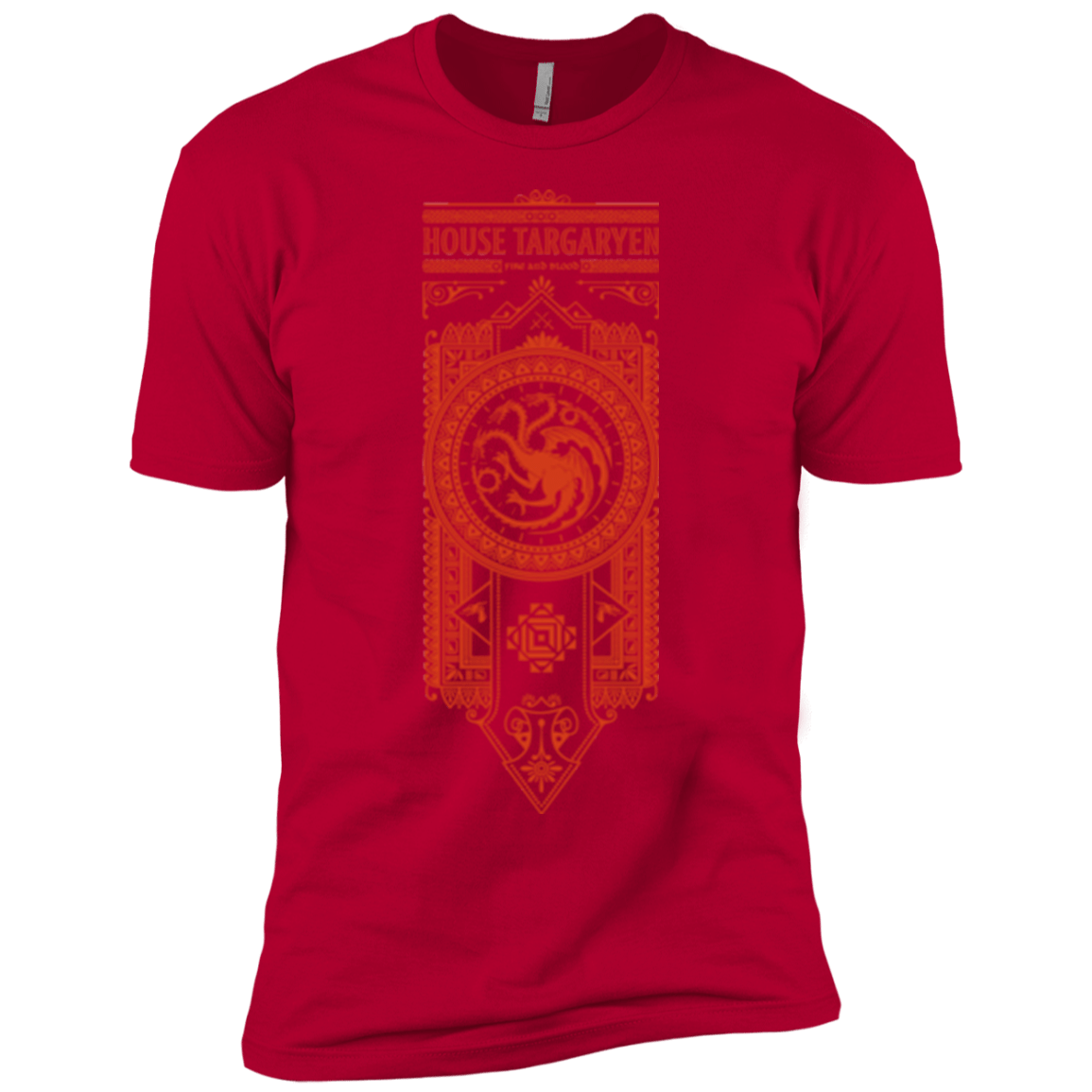 T-Shirts Red / YXS House Targaryen Boys Premium T-Shirt