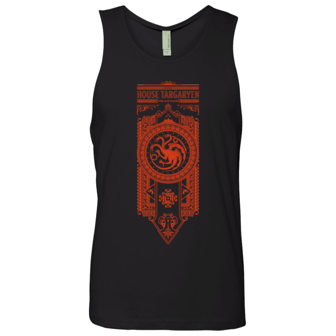 T-Shirts Black / Small House Targaryen Men's Premium Tank Top