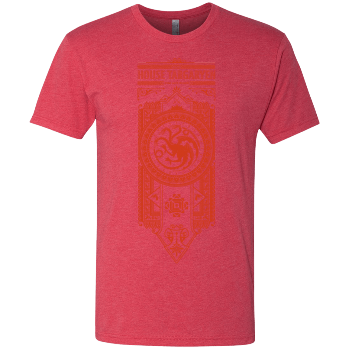 T-Shirts Vintage Red / Small House Targaryen Men's Triblend T-Shirt