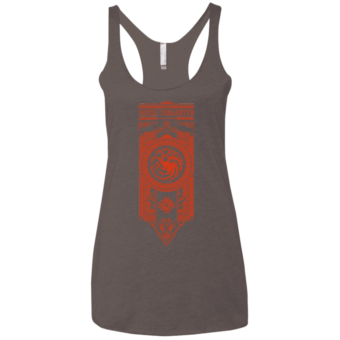 T-Shirts Macchiato / X-Small House Targaryen Women's Triblend Racerback Tank