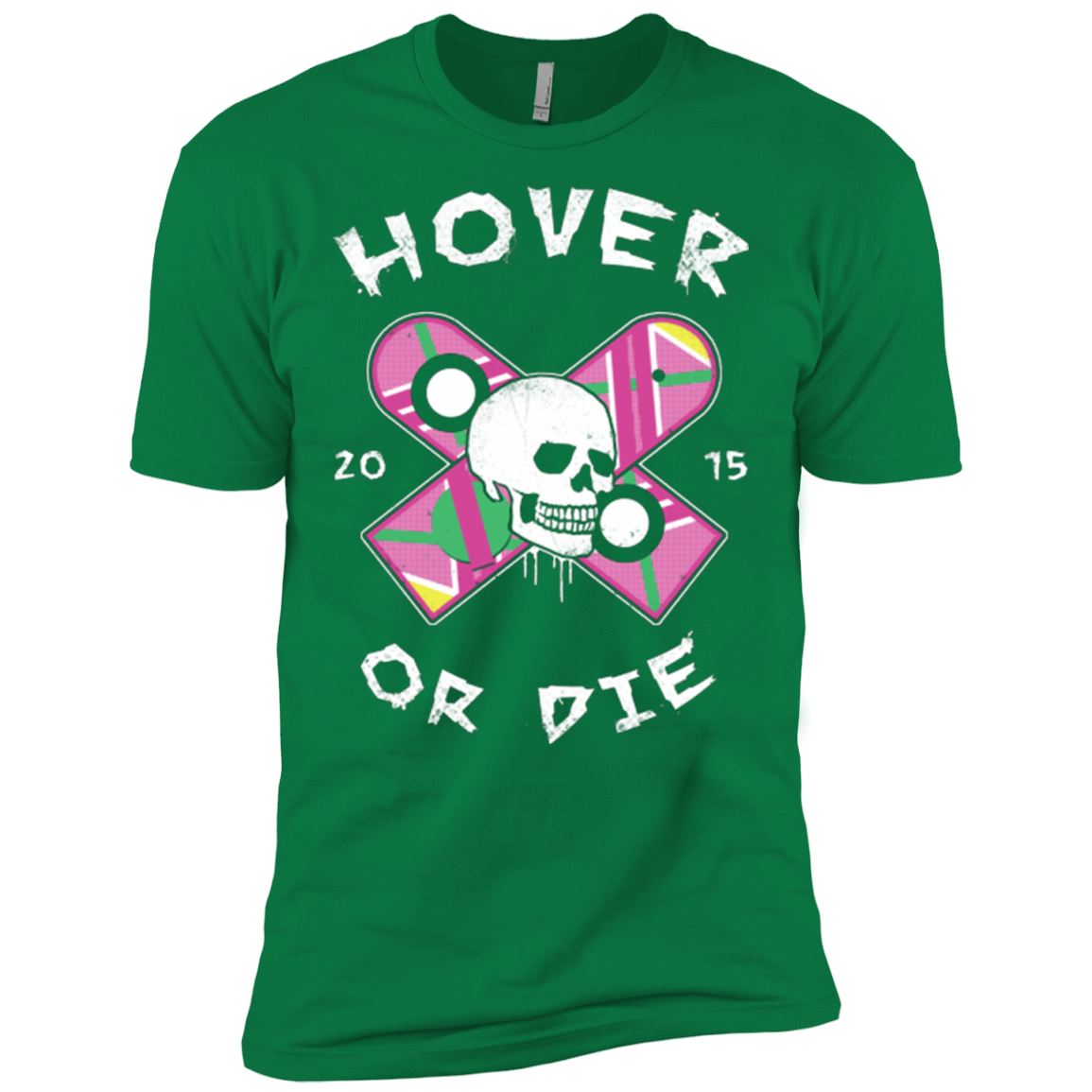 T-Shirts Kelly Green / X-Small Hover Or Die Men's Premium T-Shirt
