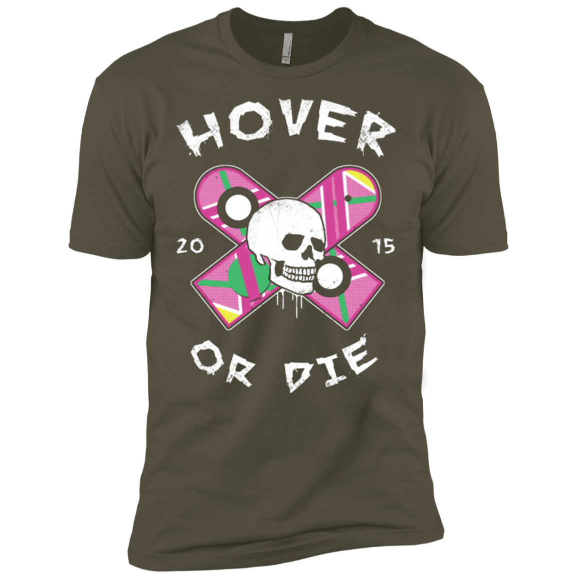 T-Shirts Military Green / X-Small Hover Or Die Men's Premium T-Shirt