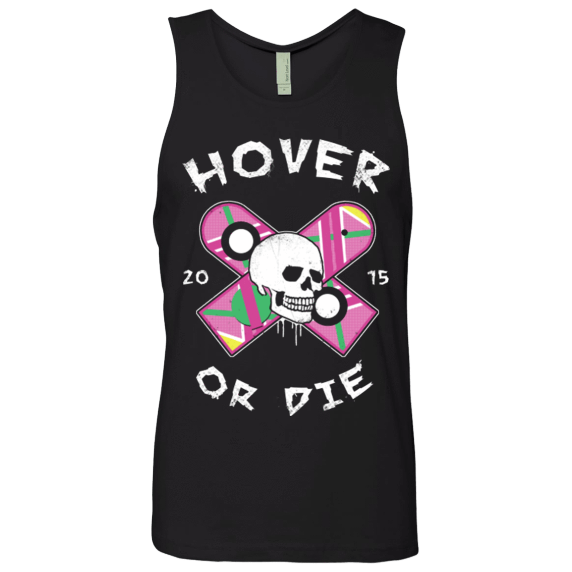 T-Shirts Black / Small Hover Or Die Men's Premium Tank Top