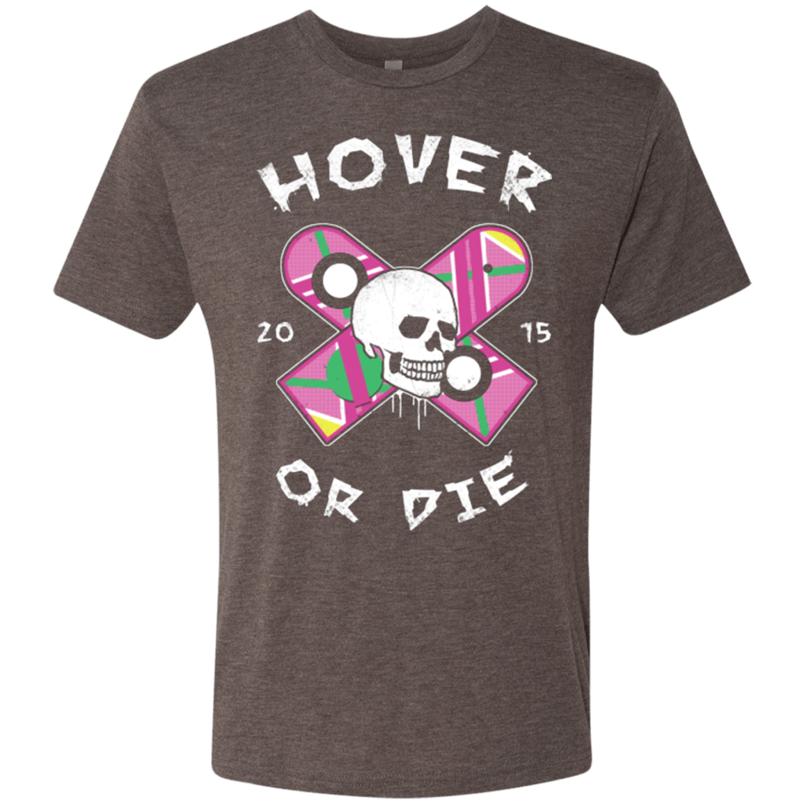 T-Shirts Macchiato / Small Hover Or Die Men's Triblend T-Shirt