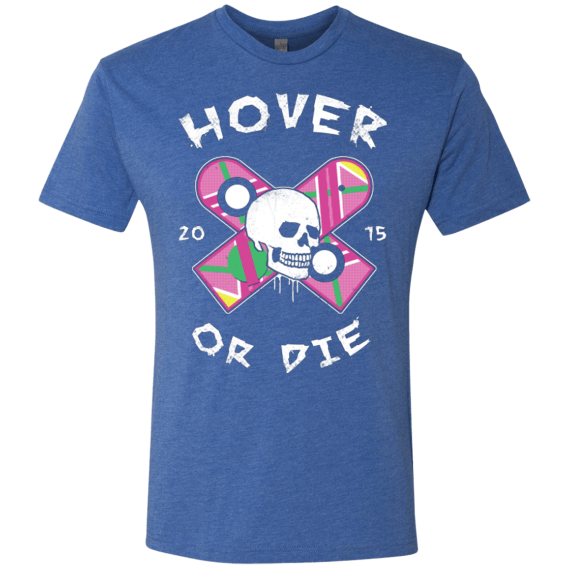 T-Shirts Vintage Royal / Small Hover Or Die Men's Triblend T-Shirt