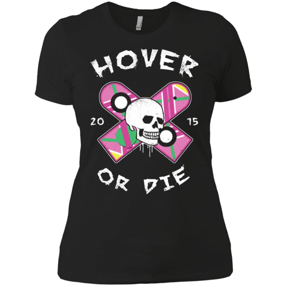 T-Shirts Black / X-Small Hover Or Die Women's Premium T-Shirt
