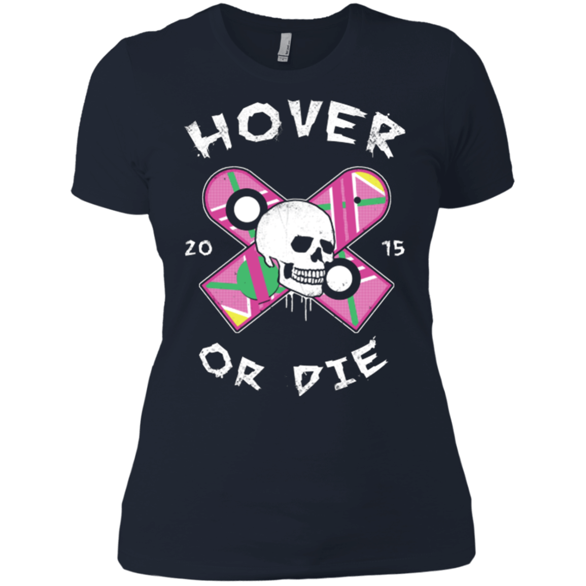 T-Shirts Midnight Navy / X-Small Hover Or Die Women's Premium T-Shirt