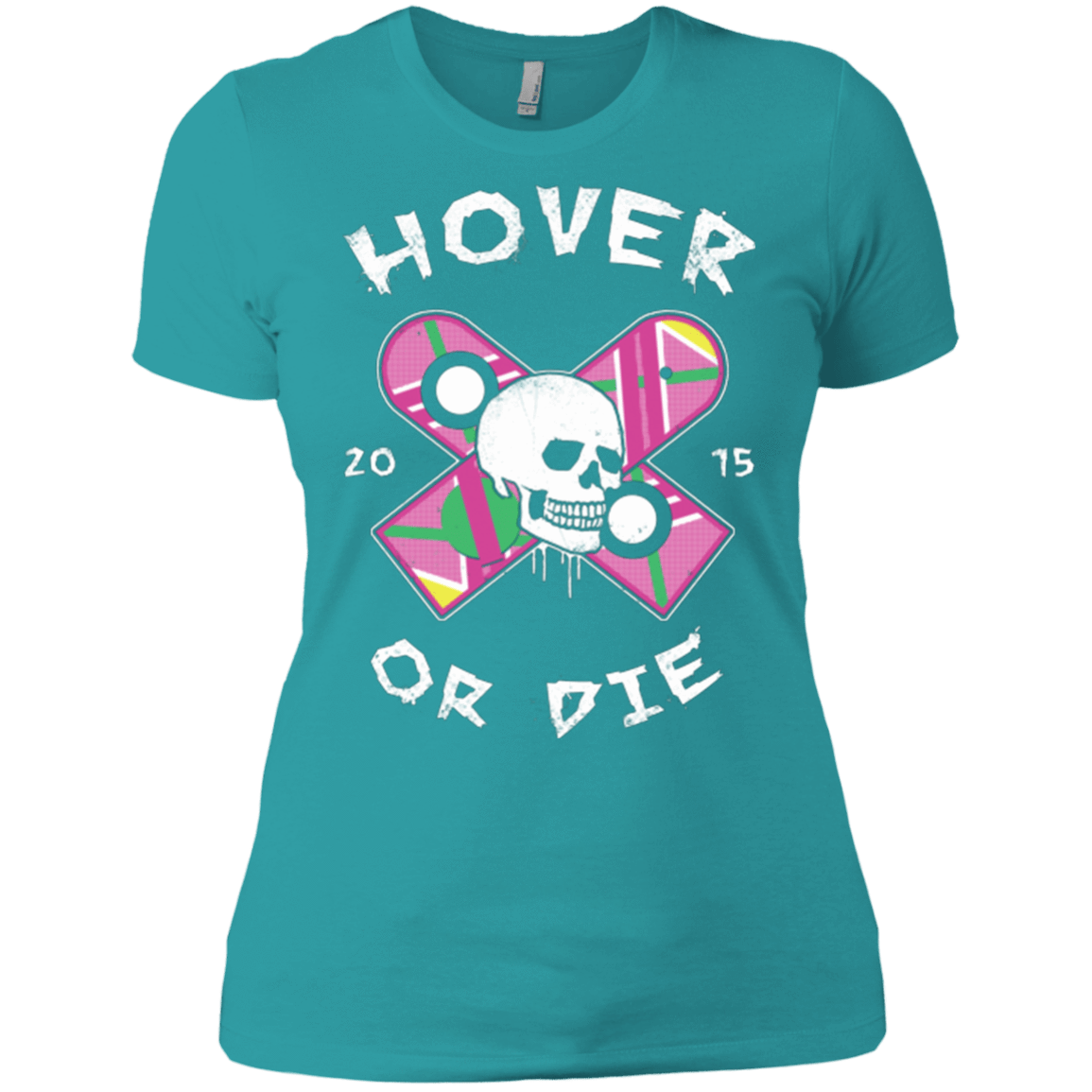 T-Shirts Tahiti Blue / X-Small Hover Or Die Women's Premium T-Shirt