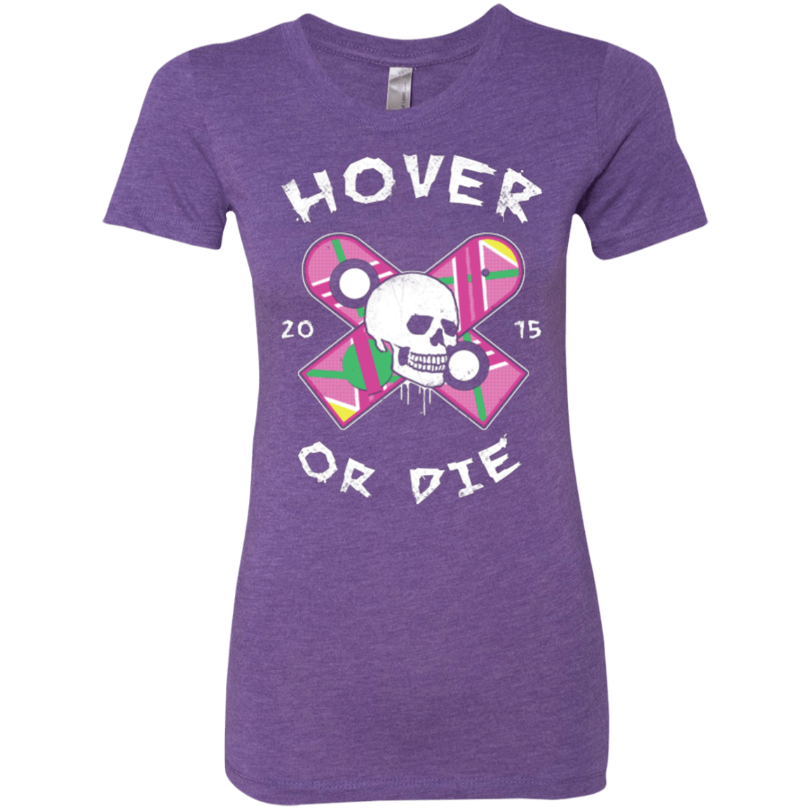 T-Shirts Purple Rush / Small Hover Or Die Women's Triblend T-Shirt