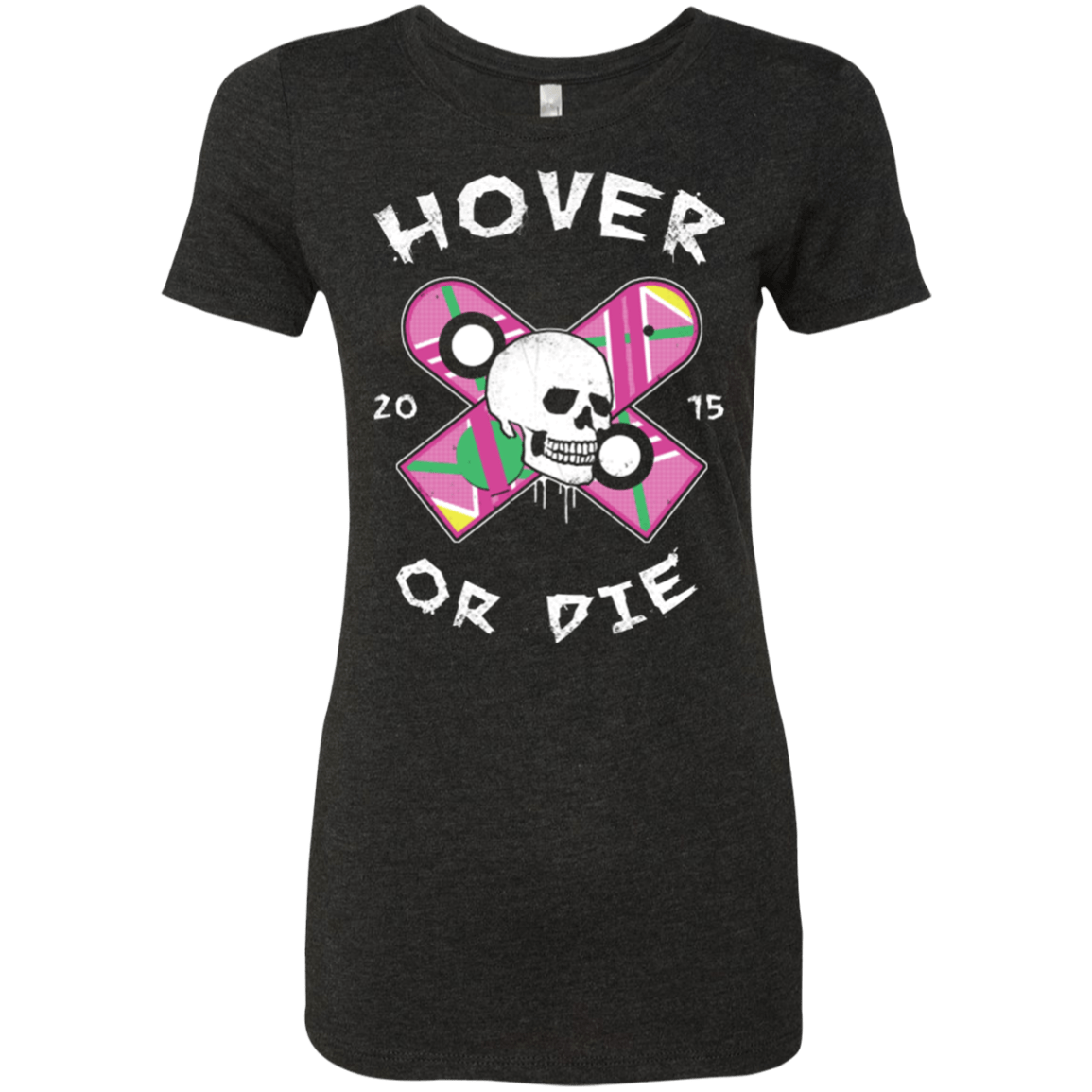 T-Shirts Vintage Black / Small Hover Or Die Women's Triblend T-Shirt