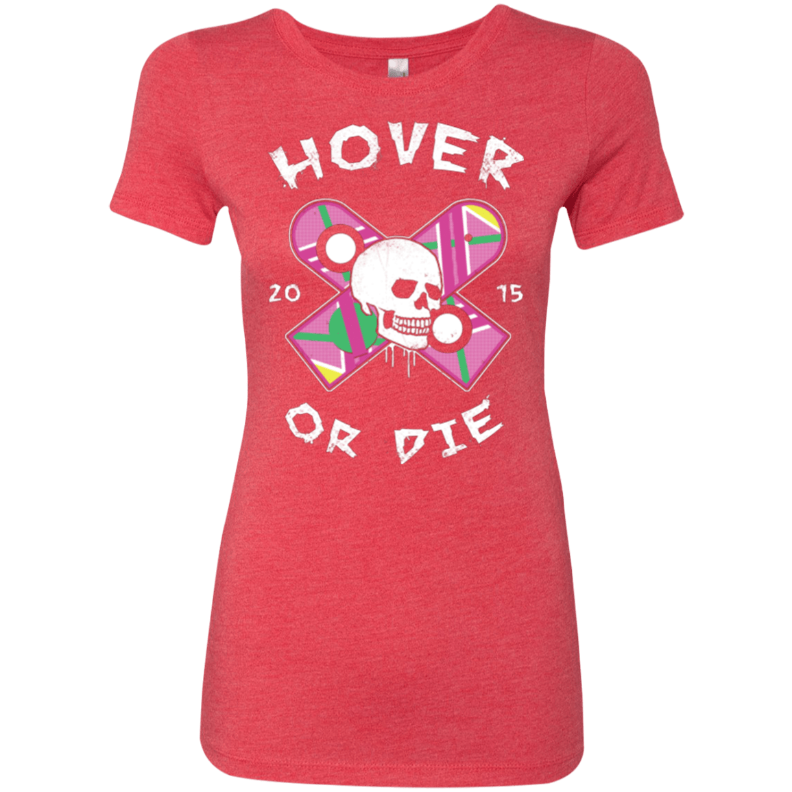 T-Shirts Vintage Red / Small Hover Or Die Women's Triblend T-Shirt