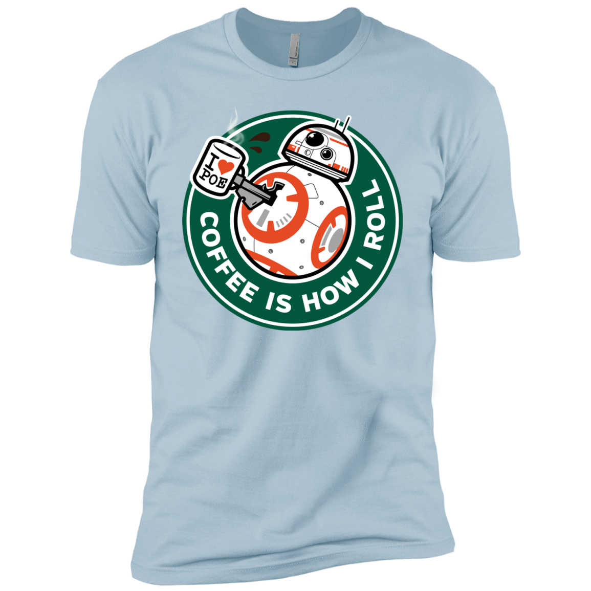 T-Shirts Light Blue / YXS How I Roll Boys Premium T-Shirt