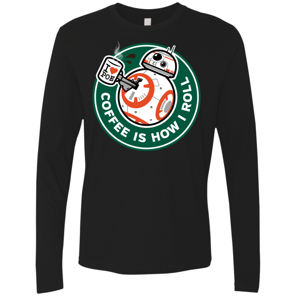 T-Shirts Black / Small How I Roll Men's Premium Long Sleeve