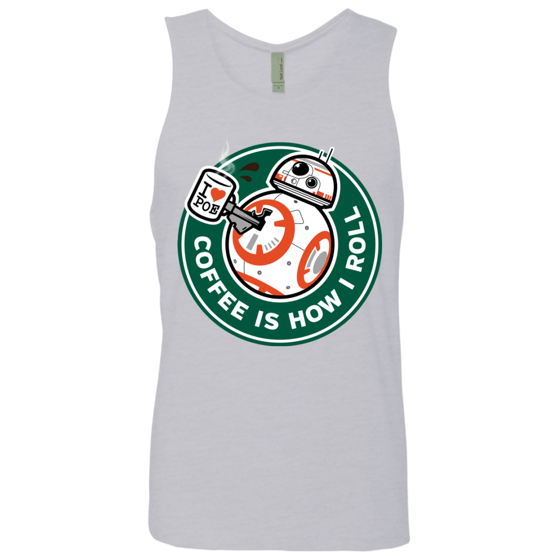 T-Shirts Heather Grey / Small How I Roll Men's Premium Tank Top