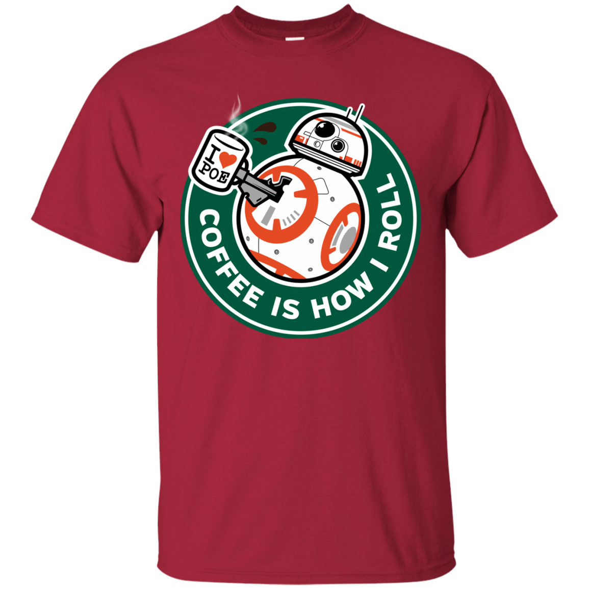 T-Shirts Cardinal / Small How I Roll T-Shirt