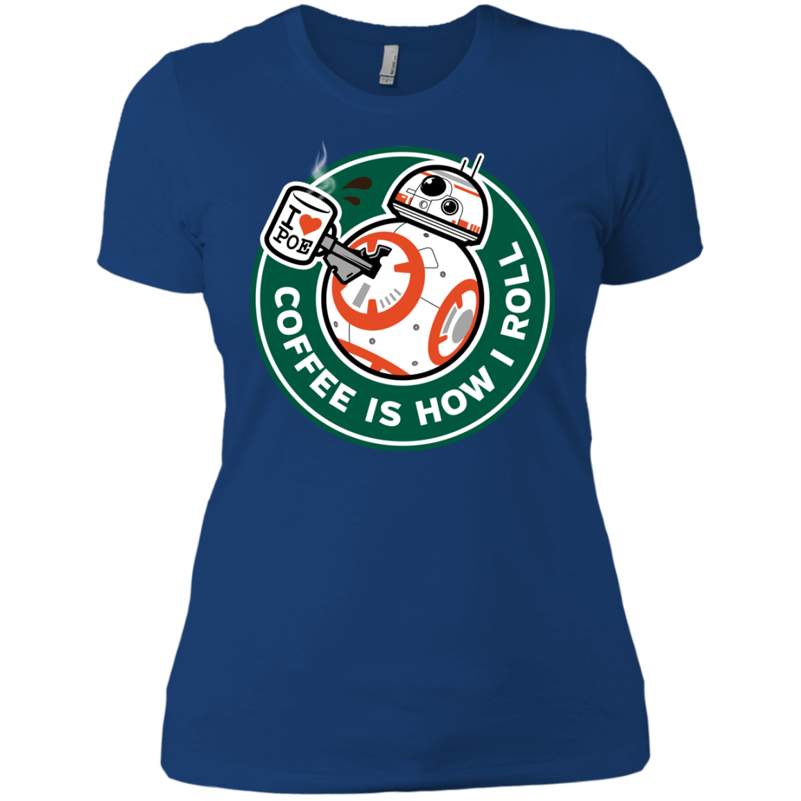 T-Shirts Royal / X-Small How I Roll Women's Premium T-Shirt