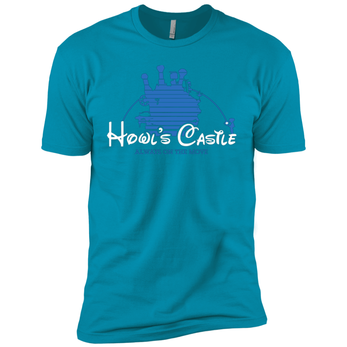 T-Shirts Turquoise / YXS Howl's Castle Boys Premium T-Shirt