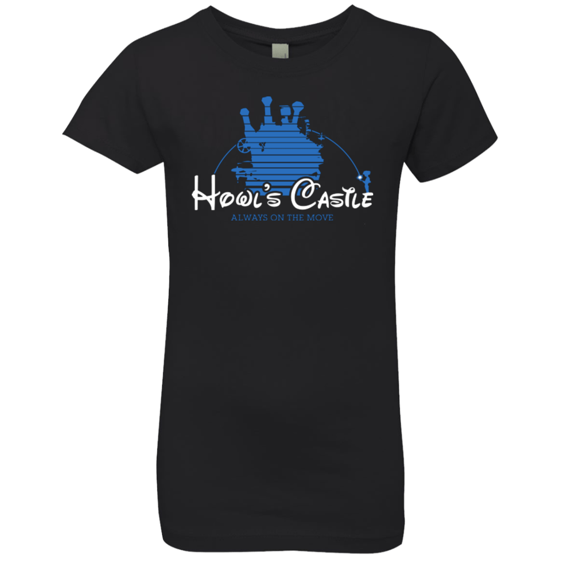 T-Shirts Black / YXS Howl's Castle Girls Premium T-Shirt