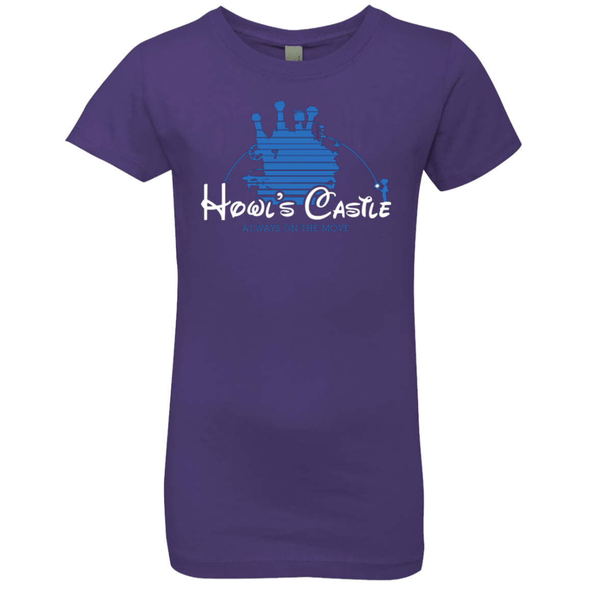 T-Shirts Purple Rush / YXS Howl's Castle Girls Premium T-Shirt