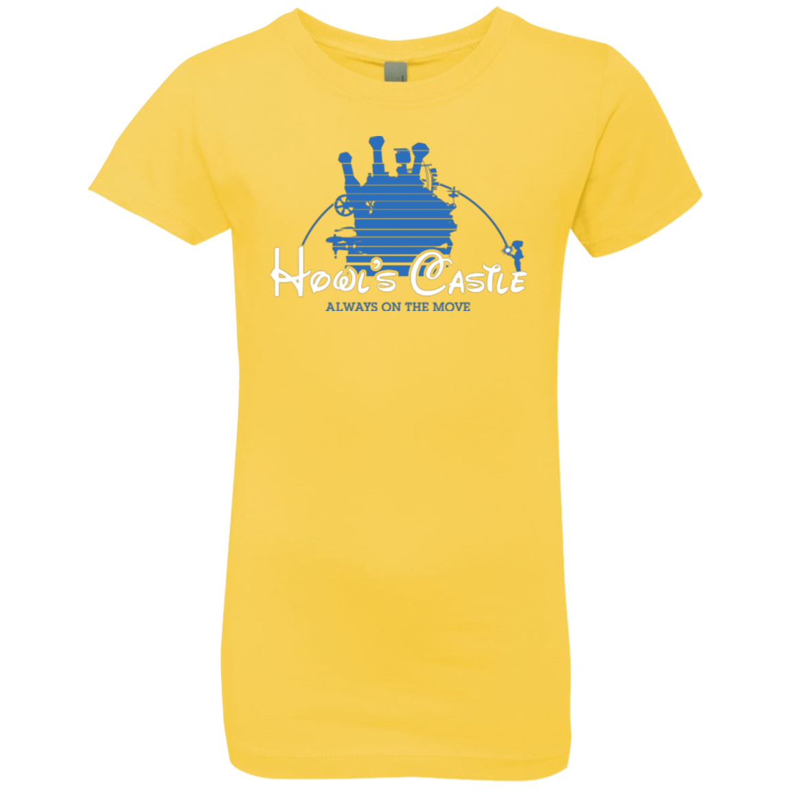 T-Shirts Vibrant Yellow / YXS Howl's Castle Girls Premium T-Shirt