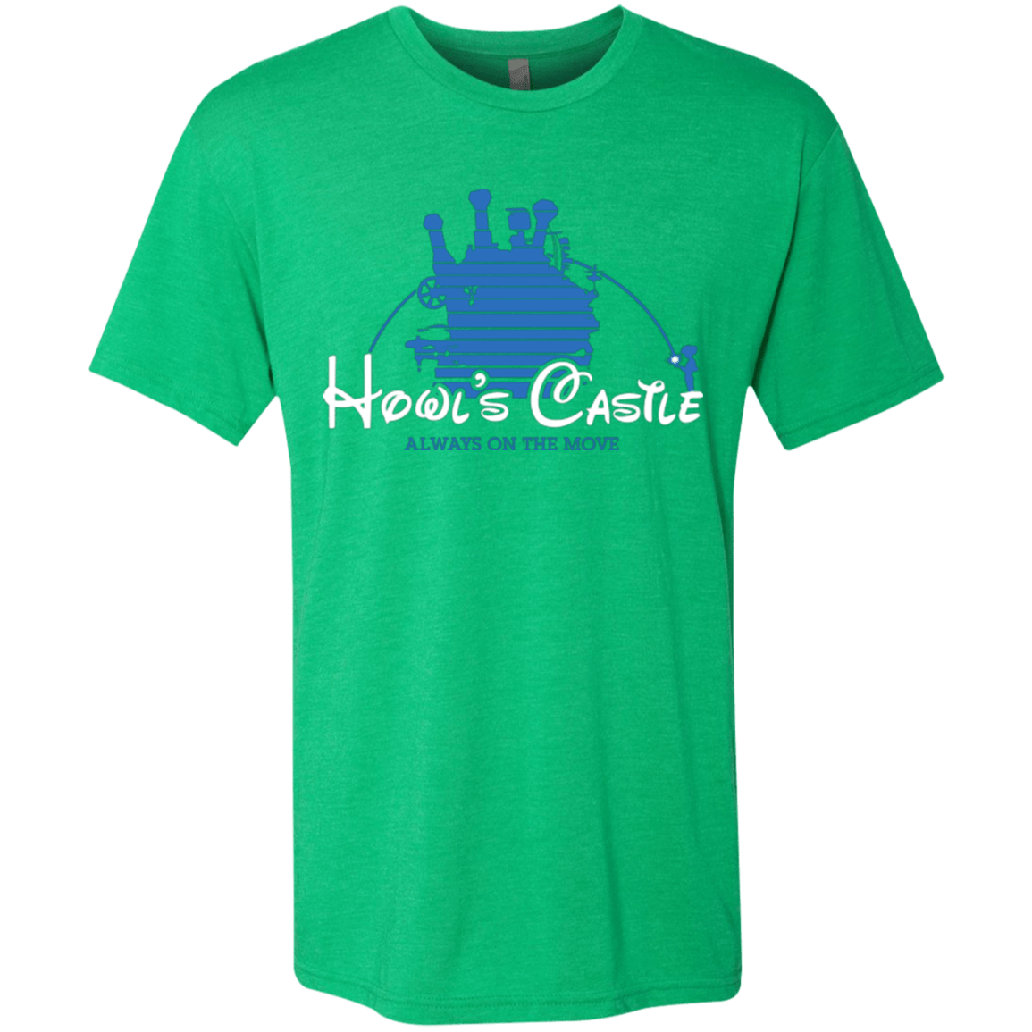 T-Shirts Envy / Small Howl's Castle Men's Triblend T-Shirt