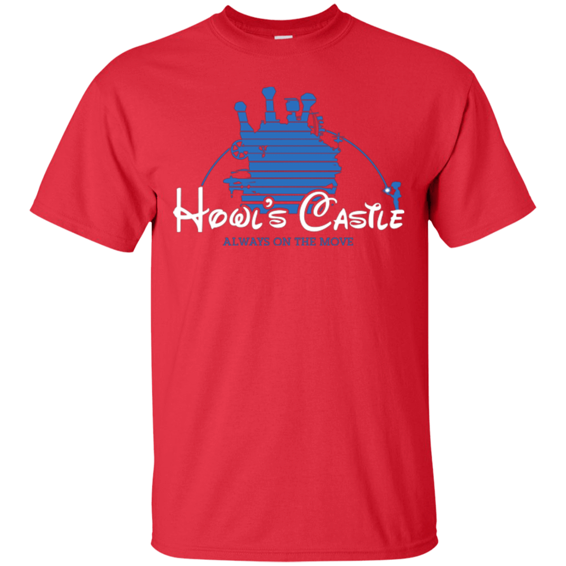 T-Shirts Red / Small Howl's Castle T-Shirt