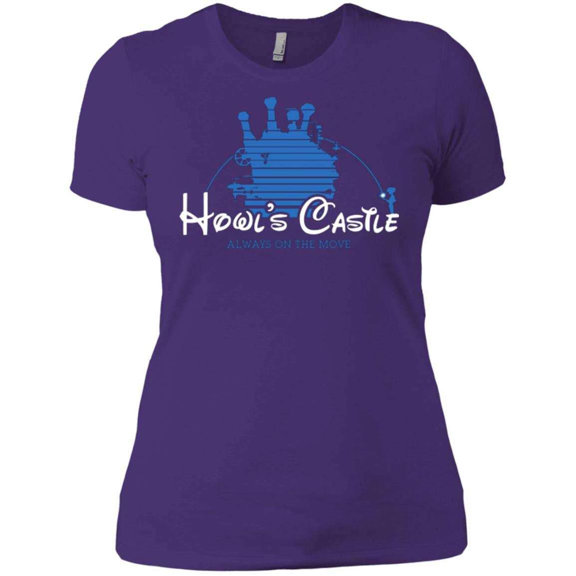 T-Shirts Purple / X-Small Howl's Castle Women's Premium T-Shirt