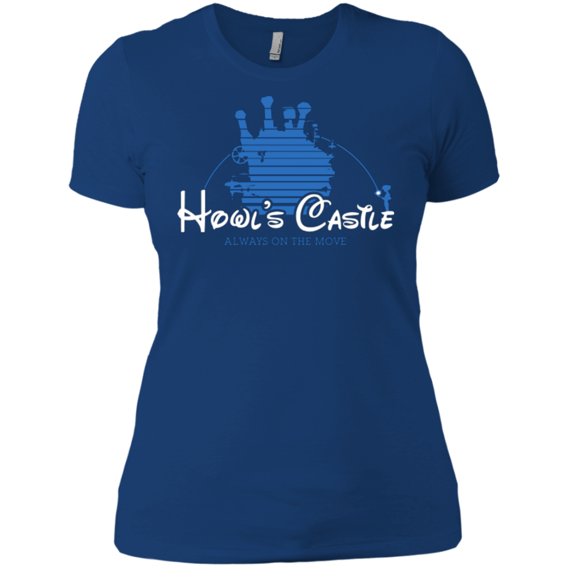 T-Shirts Royal / X-Small Howl's Castle Women's Premium T-Shirt