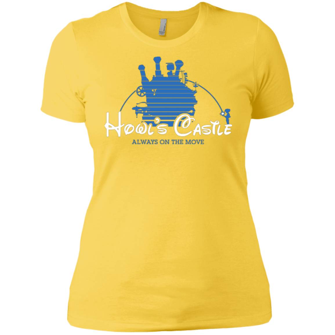 T-Shirts Vibrant Yellow / X-Small Howl's Castle Women's Premium T-Shirt