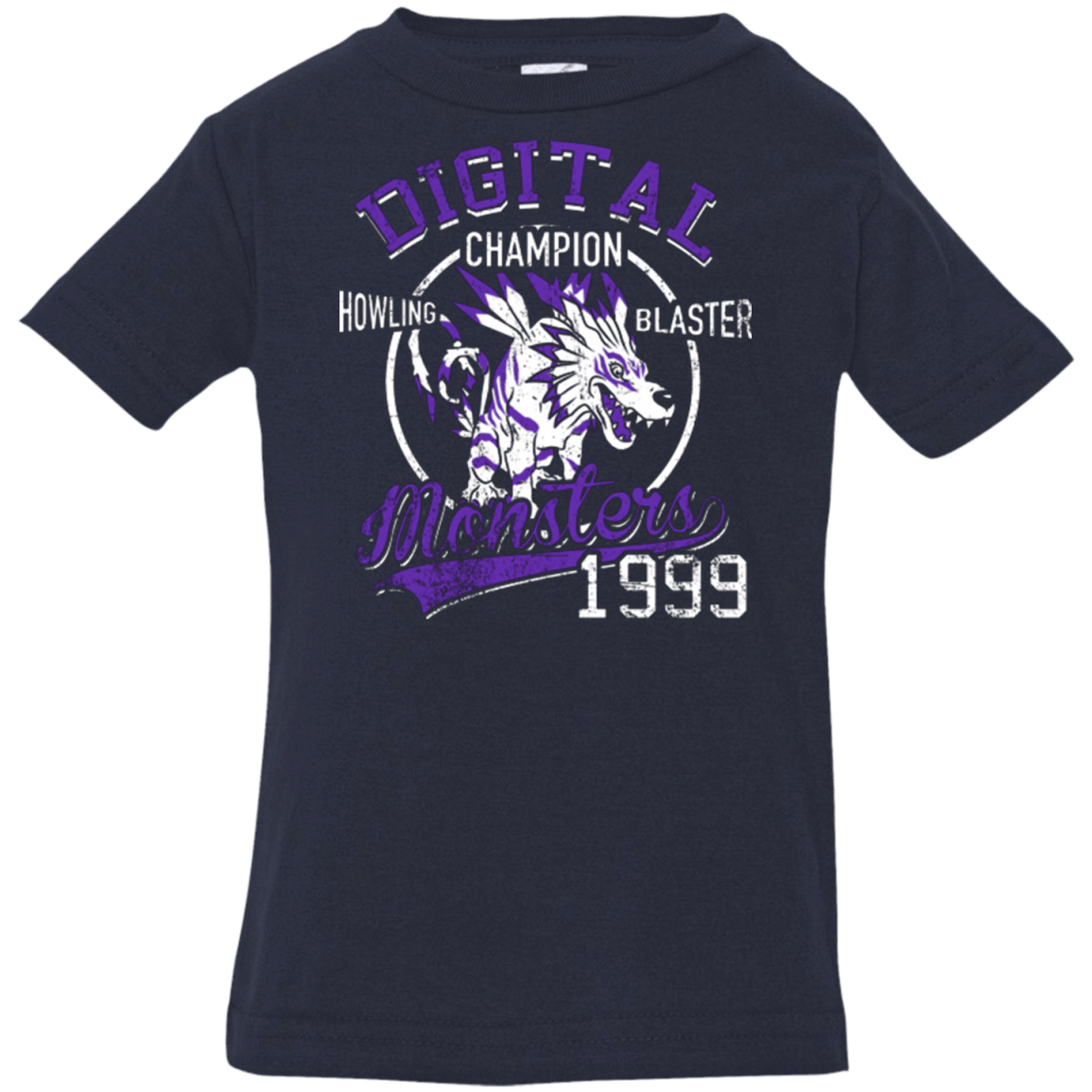 T-Shirts Navy / 6 Months Howling Blaster Infant Premium T-Shirt