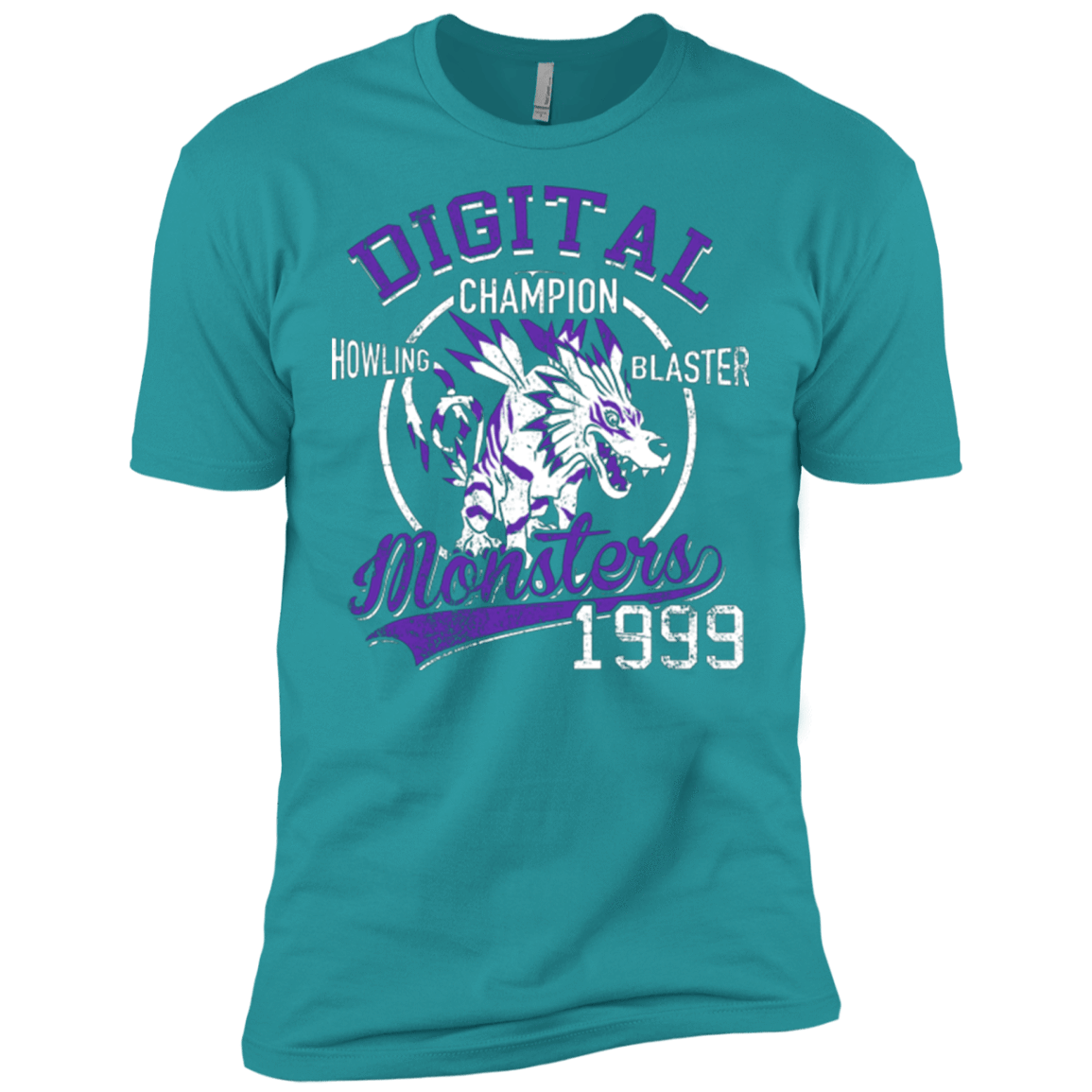 T-Shirts Tahiti Blue / X-Small Howling Blaster Men's Premium T-Shirt