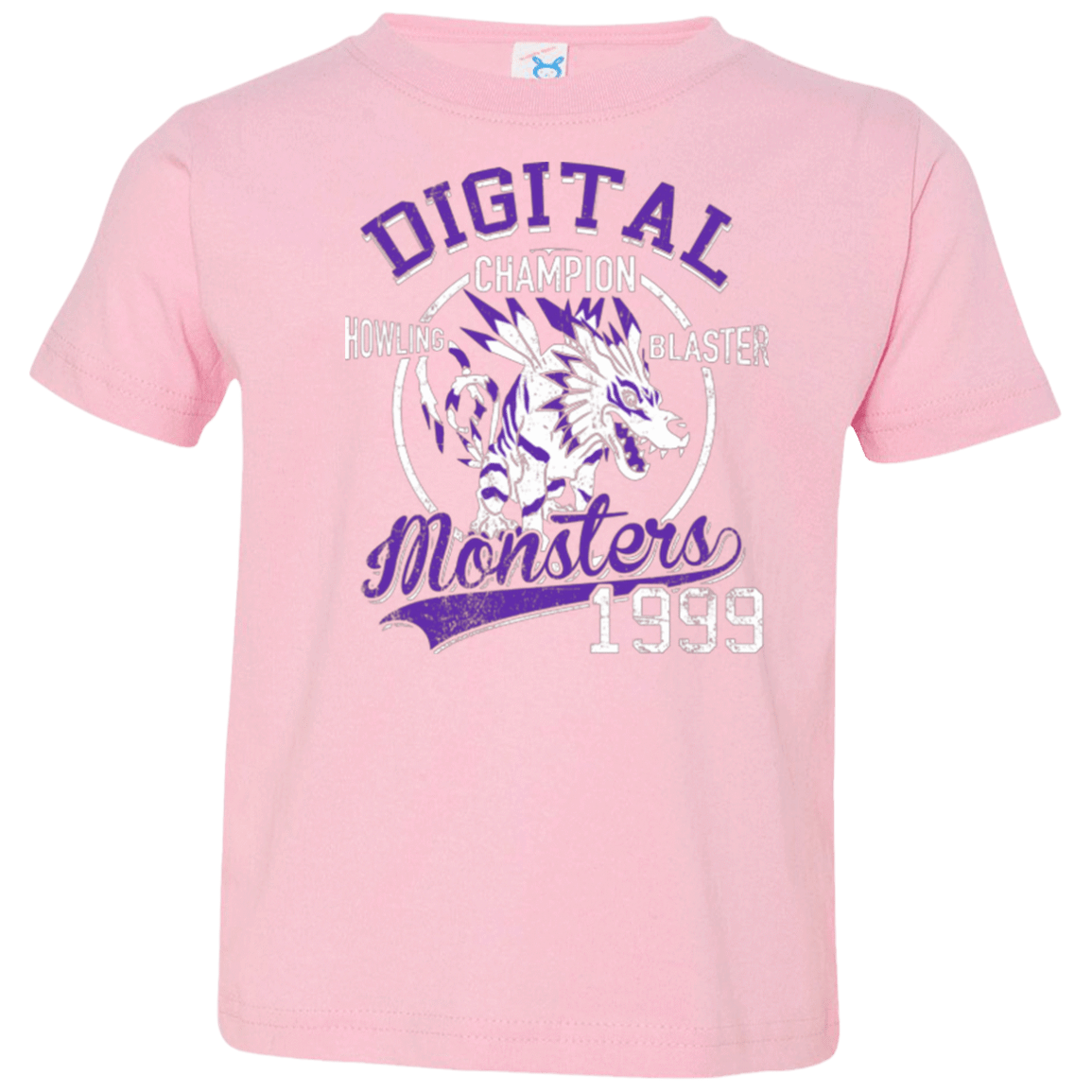 T-Shirts Pink / 2T Howling Blaster Toddler Premium T-Shirt