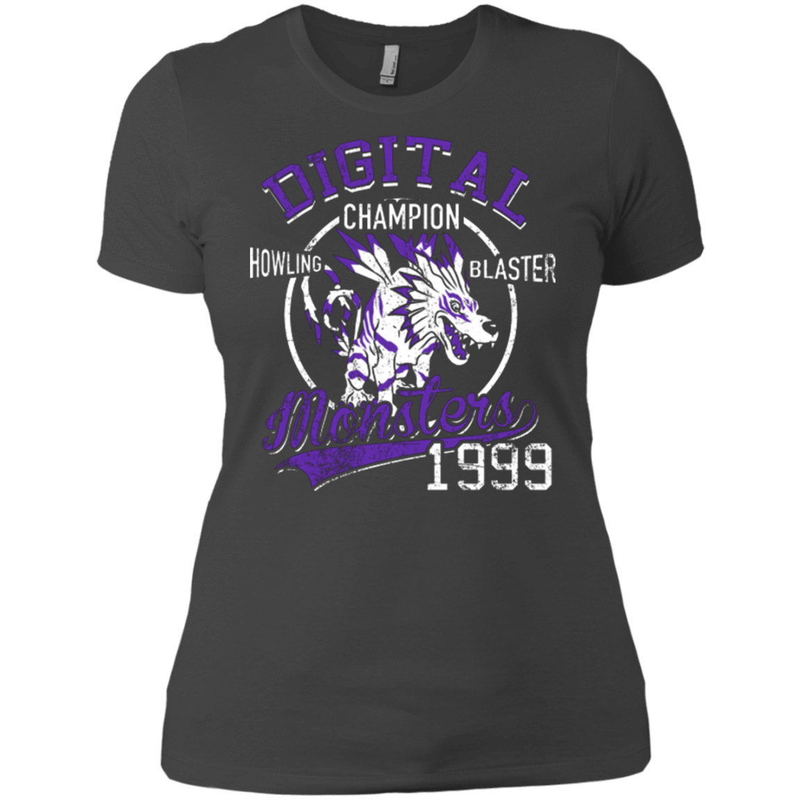 T-Shirts Heavy Metal / X-Small Howling Blaster Women's Premium T-Shirt