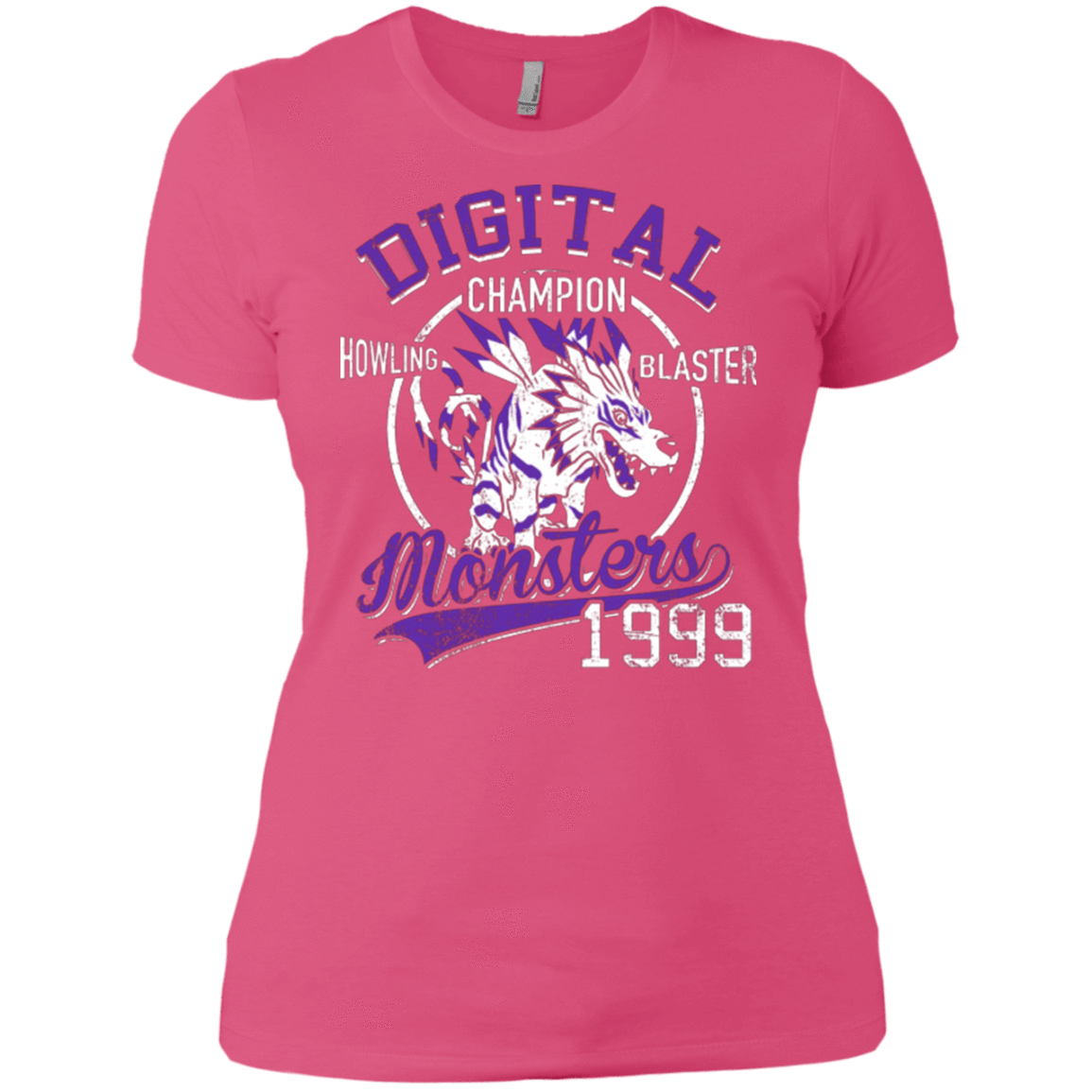 T-Shirts Hot Pink / X-Small Howling Blaster Women's Premium T-Shirt
