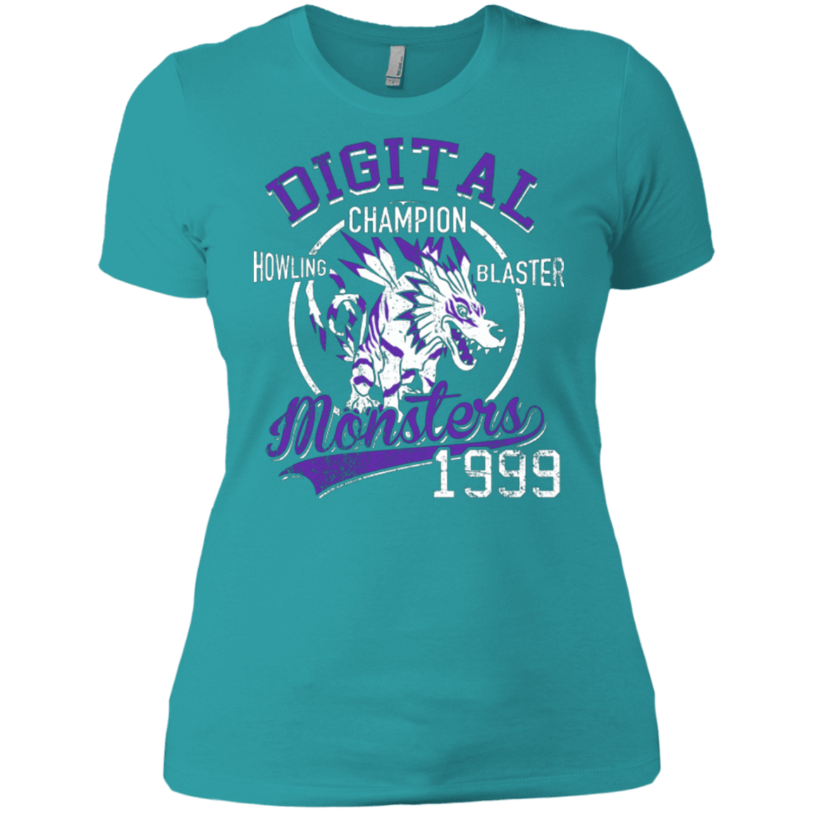 T-Shirts Tahiti Blue / X-Small Howling Blaster Women's Premium T-Shirt