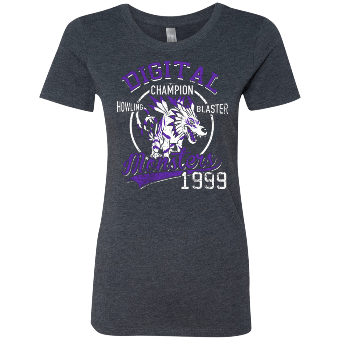 T-Shirts Vintage Navy / Small Howling Blaster Women's Triblend T-Shirt
