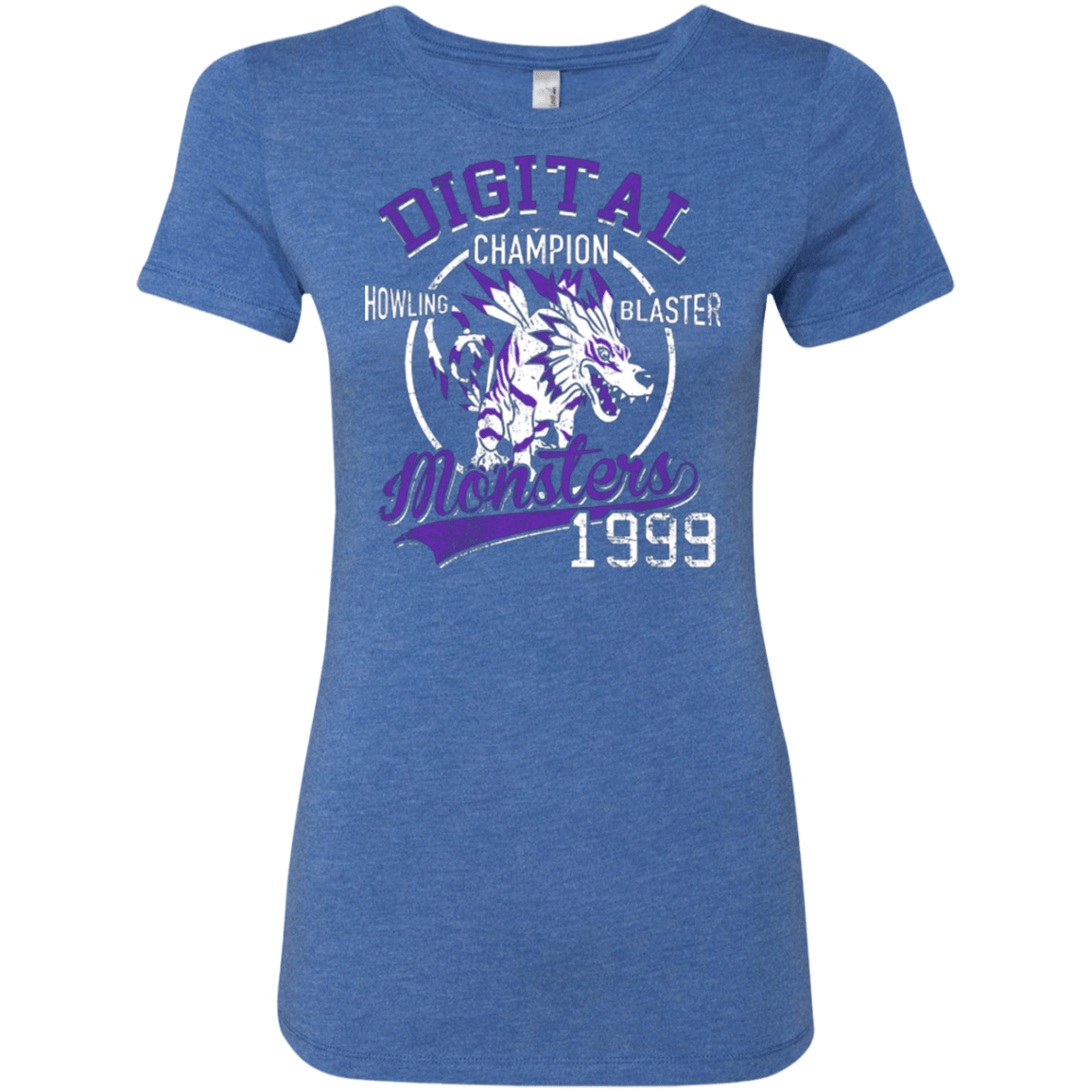 T-Shirts Vintage Royal / Small Howling Blaster Women's Triblend T-Shirt